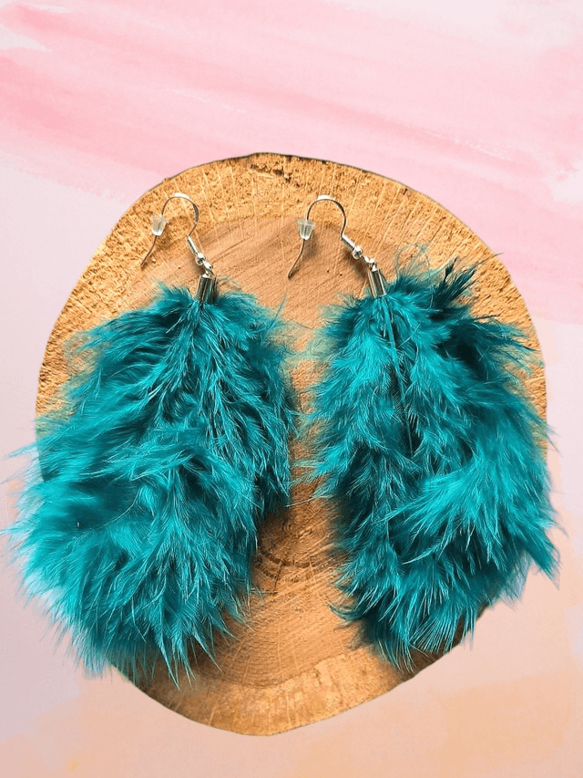 BOUCLES D'OREILLES - BOHEME BLEU