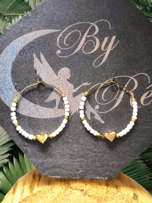 BOUCLES D'OREILLES - CERCLES D'AMOUR