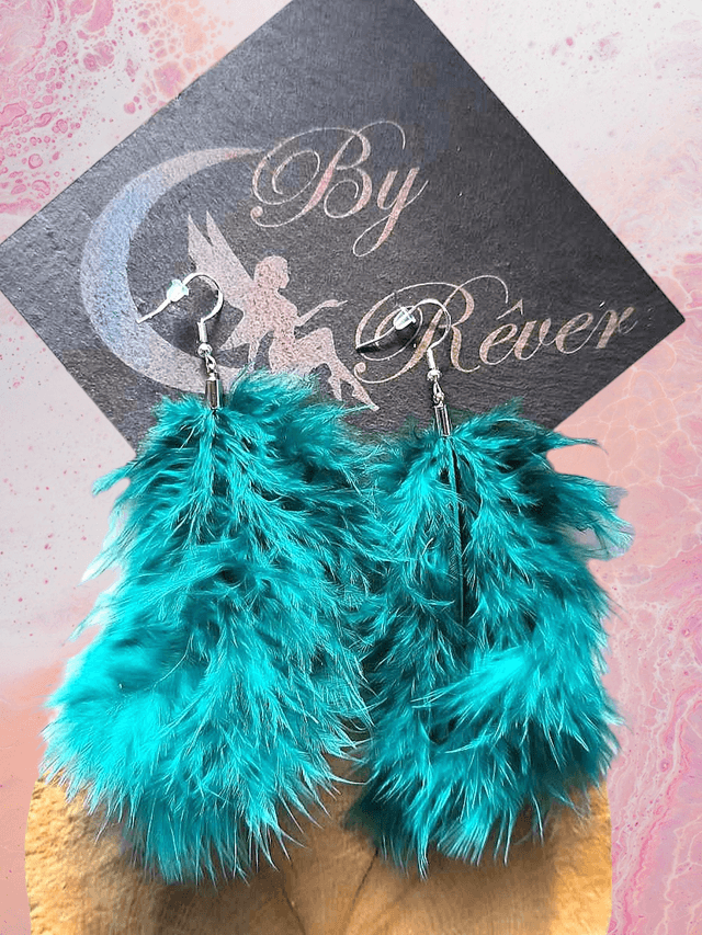BOUCLES D'OREILLES - BOHEME BLEU