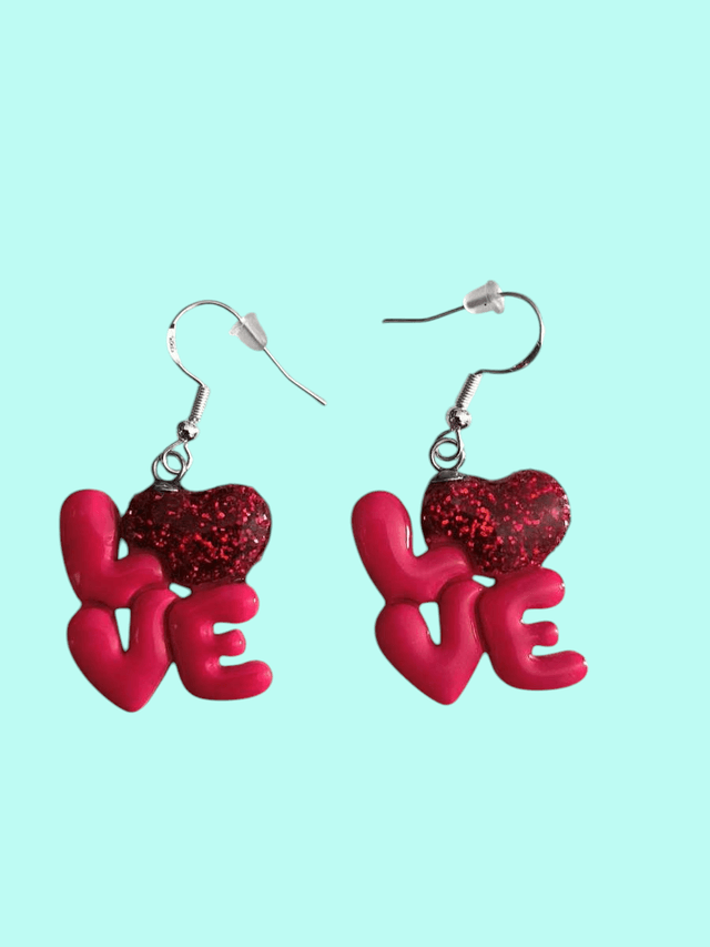 BOUCLES D'OREILLES - LOVE