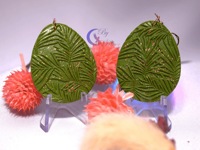 BOUCLES D&#039;OREILLES - ECLAT TROPICAL