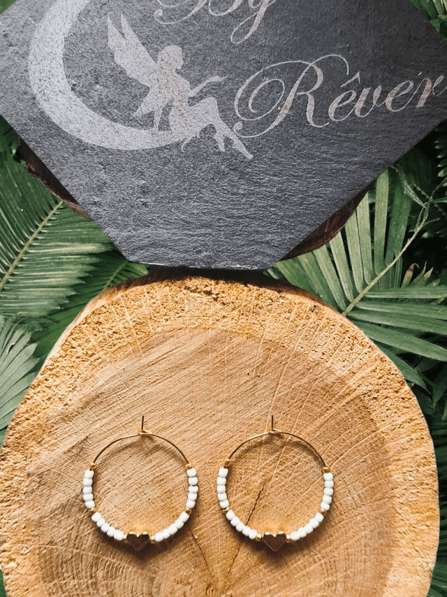 BOUCLES D&#039;OREILLES - CERCLES D&#039;AMOUR